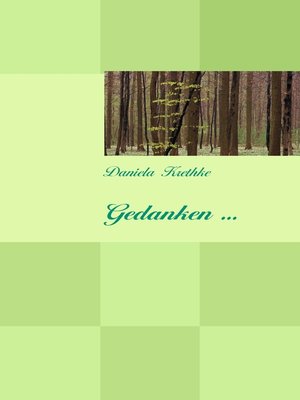 cover image of Gedanken ...